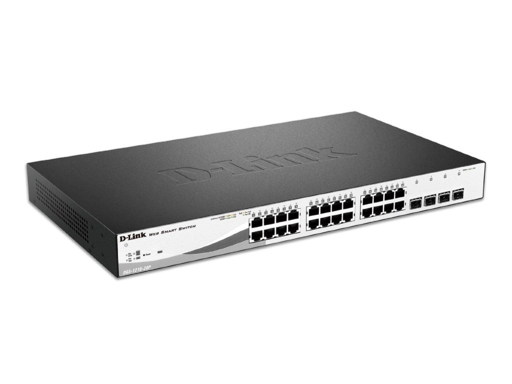 Комутатор D-Link 24 PoE 10/100/1000 Base-T port with 4 x 1000Base-T /SFP ports 9286_1.jpg