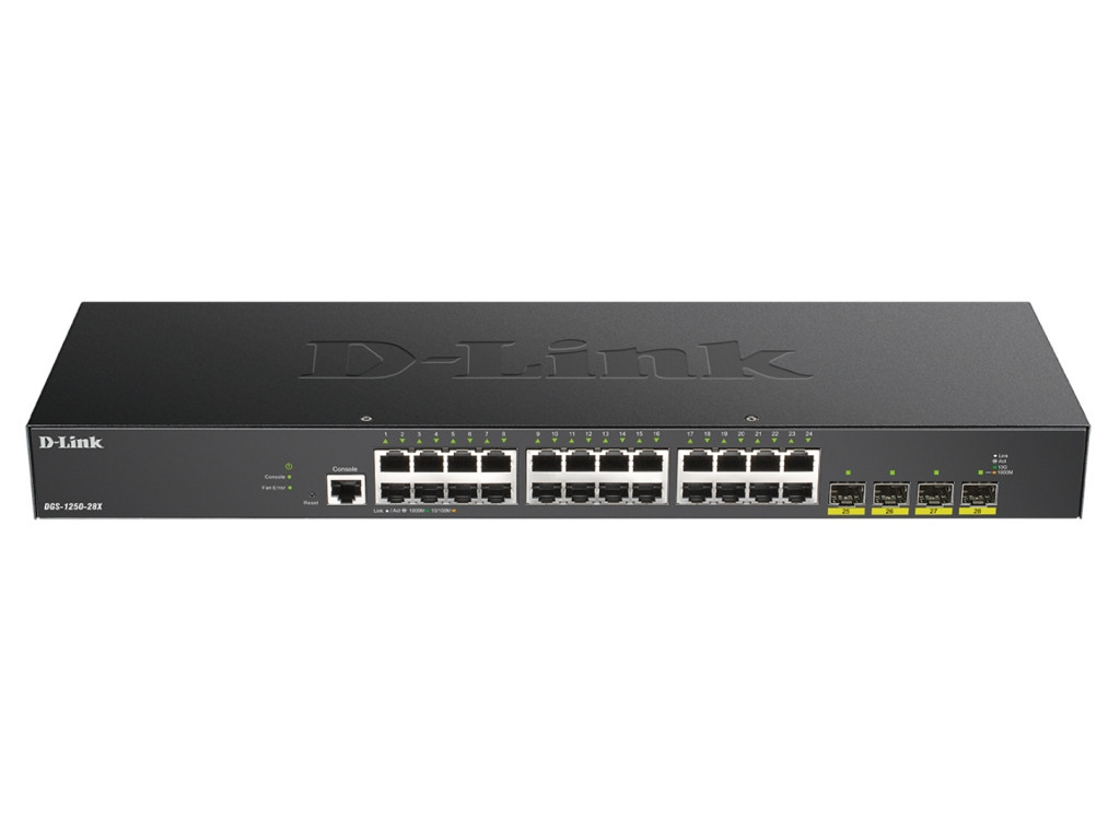 Комутатор D-Link 24-port Gigabit Smart Managed Switch with 4x 10G SFP+ ports 9291.jpg