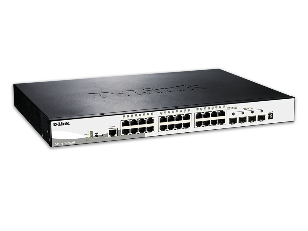 Комутатор D-Link 28-Port Gigabit Stackable POE Smart Managed Switch including 4 10G SFP+ 9296_1.jpg