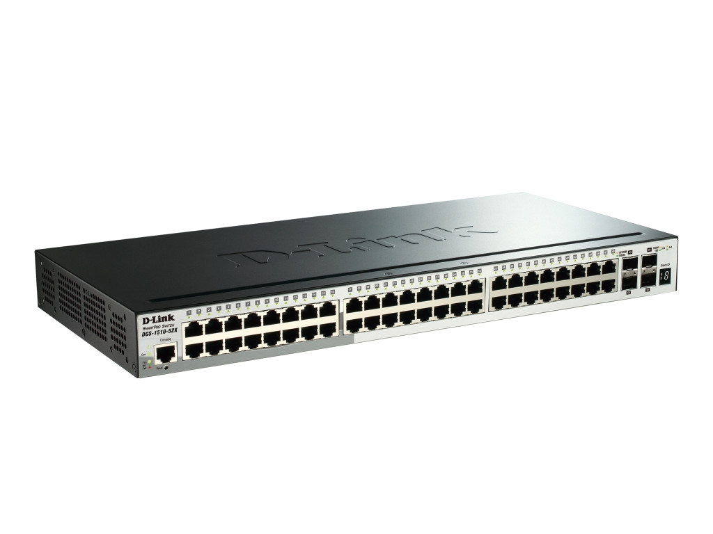 Комутатор D-Link 52-Port Gigabit Stackable Smart Managed Switch including 4 10G SFP+ 9297_1.jpg