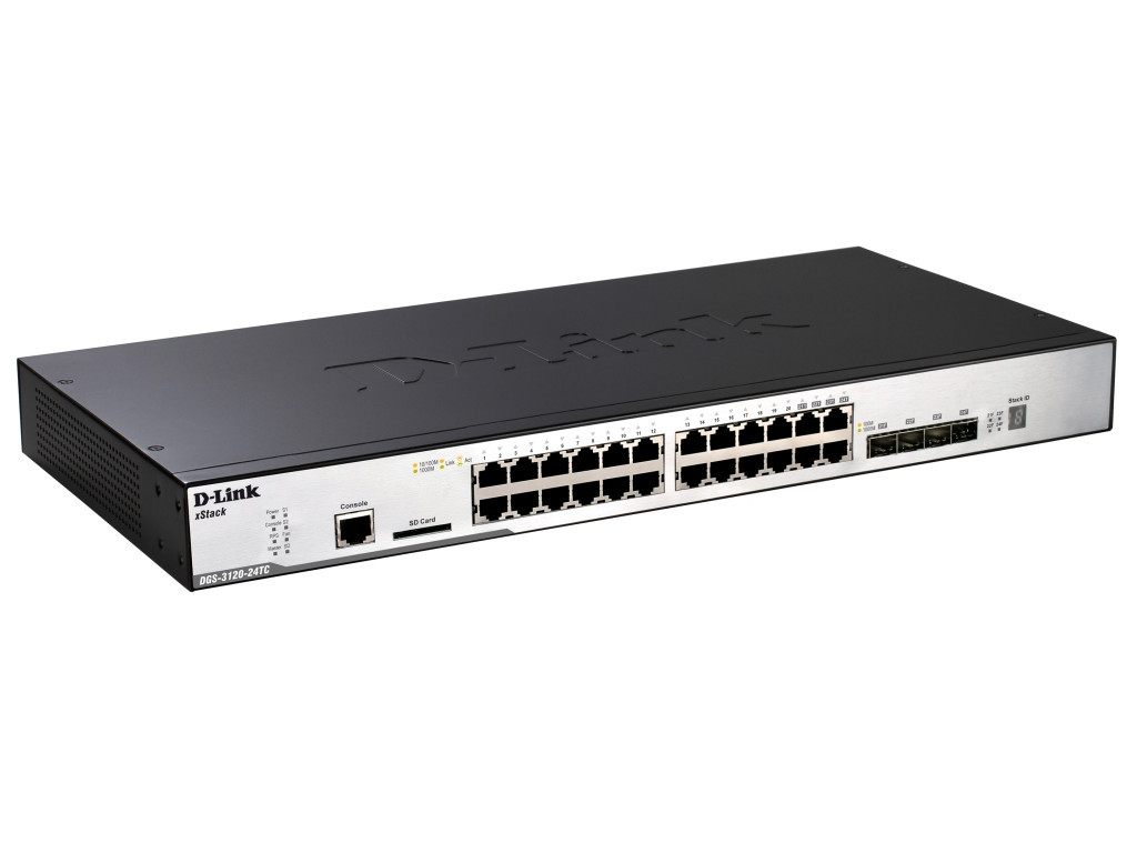 Комутатор D-Link 24-port 10/100/1000 Layer 2 Stackable Managed Gigabit Switch including 4-port Combo 1000BaseT/SFP with Standard Image 9298.jpg