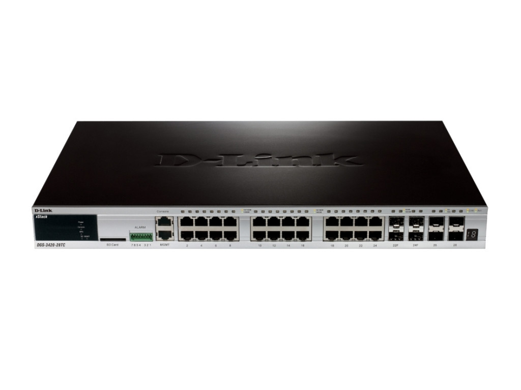 Комутатор D-Link xStack 24-port 10/100/1000 Layer 2+ Stackable Managed Gigabit Switch including 4-port Combo 1000BaseT/SFP plus 4 10GE SFP+ 9302.jpg