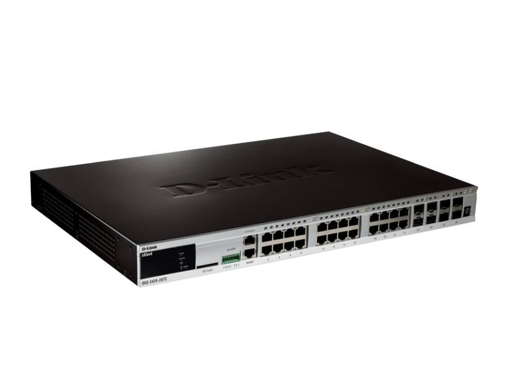 Комутатор D-Link xStack 24-port 10/100/1000 Layer 2+ Stackable Managed Gigabit Switch including 4-port Combo 1000BaseT/SFP plus 4 10GE SFP+ 9302_1.jpg