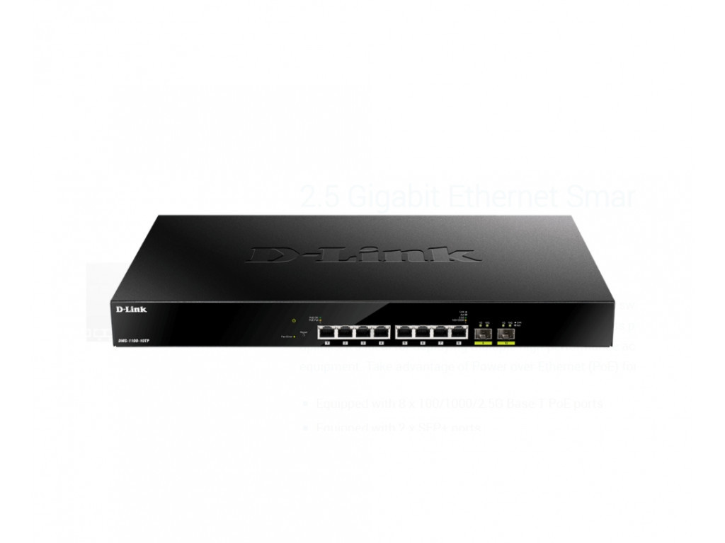 Комутатор D-Link 8-Port 2.5G BASE-T PoE and 2-port 10G SFP+ Smart Managed Switch 9315.jpg