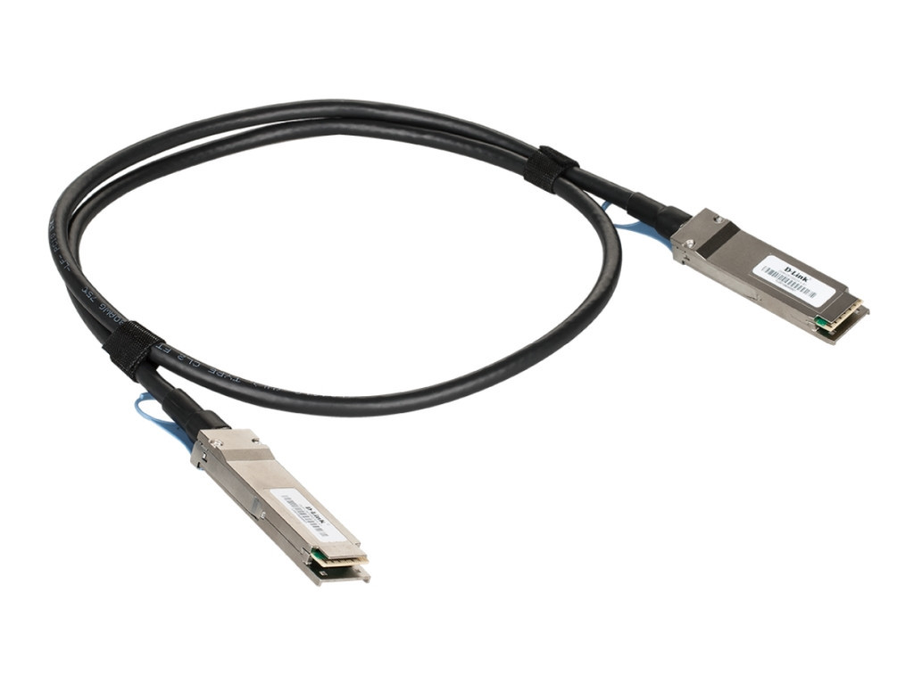 Кабел D-Link 100G QSFP28 to QSFP28 1 m Direct Attach Stacking Cable 9330_1.jpg