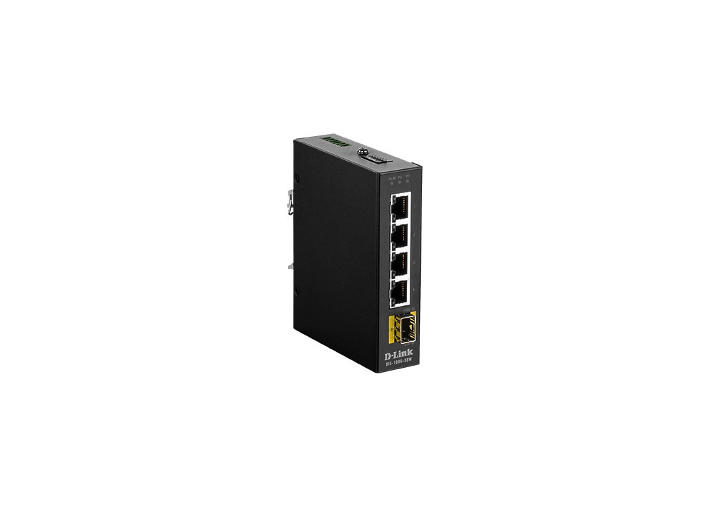 Комутатор D-Link 5 Port Unmanaged Switch with 4 x 10/100/1000BaseT(X) ports & 1 x 100/1000BaseSFP ports 9350.jpg