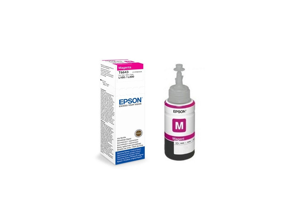 Консуматив Epson T6643 Magenta ink bottle 70ml 12295.jpg