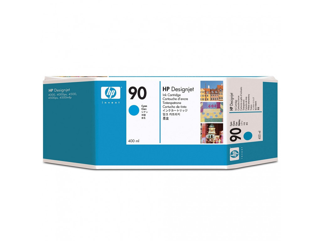 Консуматив HP 90 400-ml Cyan Ink Cartridge 12920.jpg