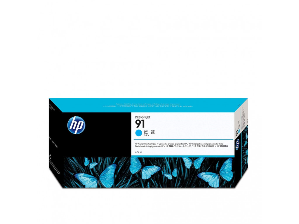 Консуматив HP 91 775-ml Pigment Cyan Ink Cartridge 12946.jpg