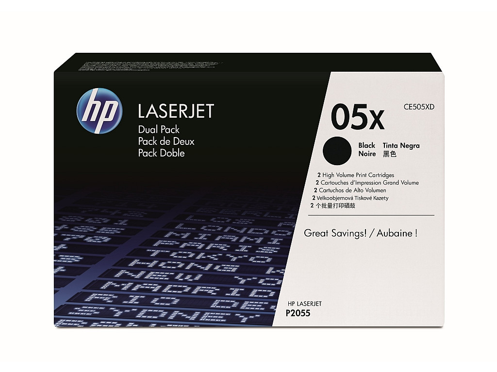 Консуматив HP 05X Black Dual Pack LaserJet Toner Cartridges 13167.jpg