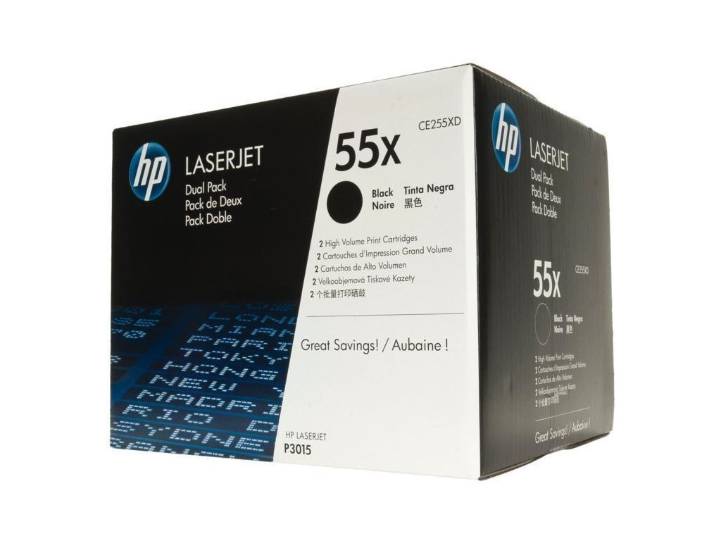 Консуматив HP 55X Black Dual Pack LaserJet Toner Cartridges 13203.jpg