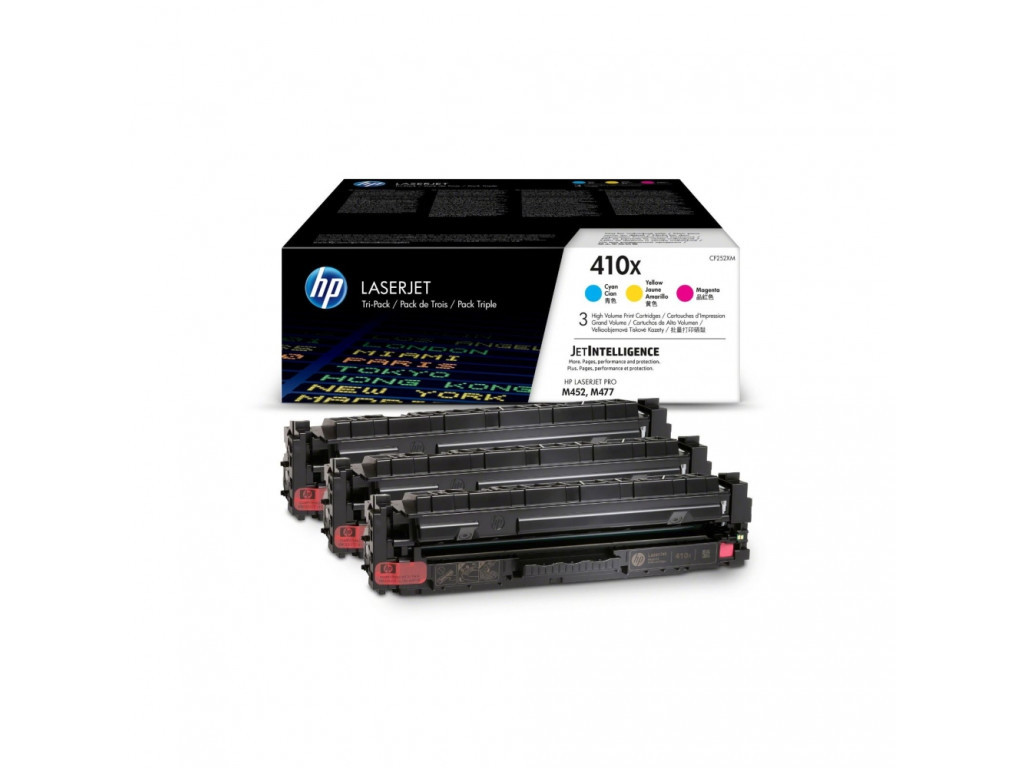 Консуматив HP 410X 3-pack High Yield Cyan/Magenta/Yellow Original LaserJet Toner Cartridges 13397.jpg