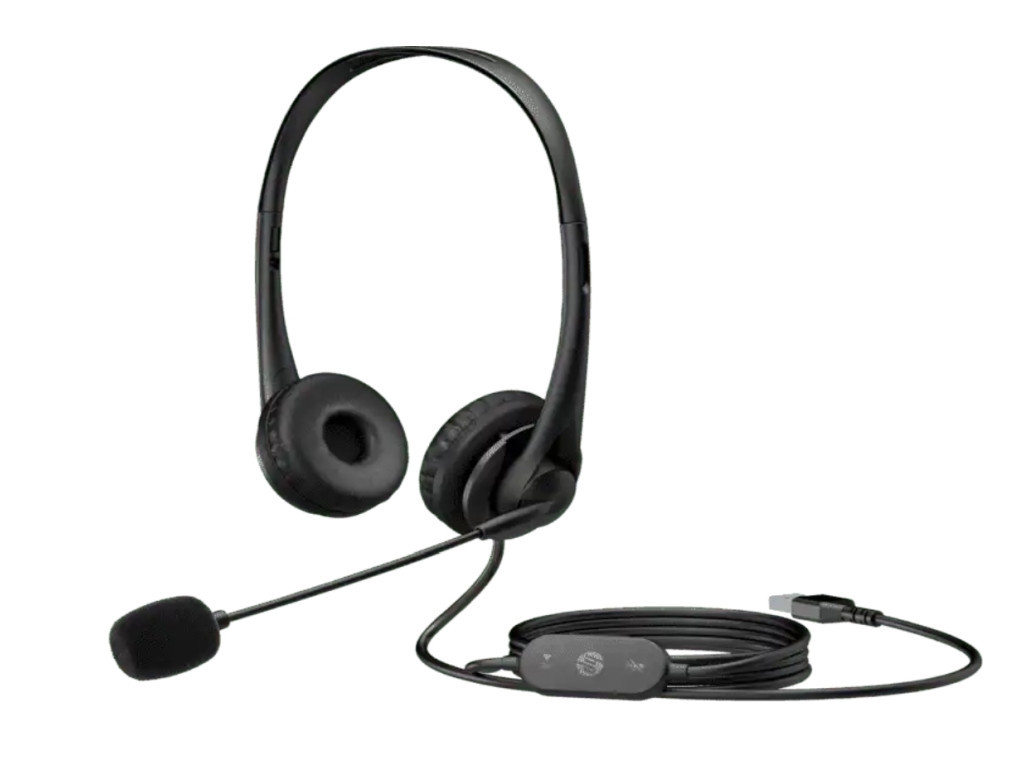 Слушалки HP Wired USB-A Stereo Headset 21478_1.jpg