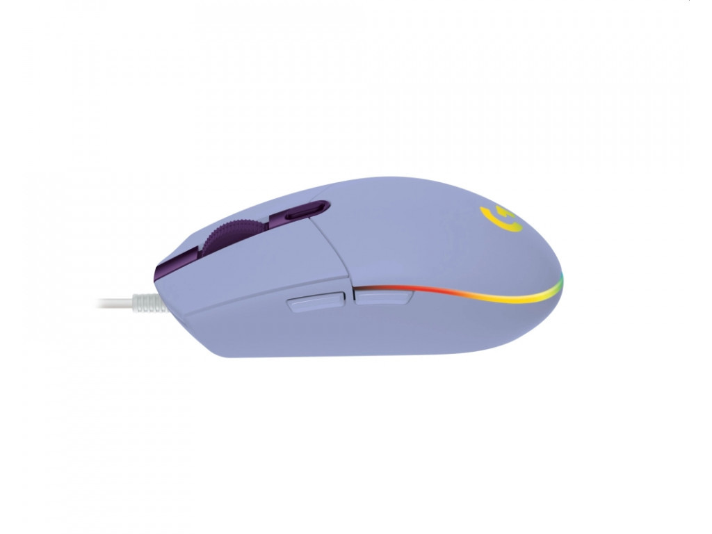 Мишка Logitech G203 LIGHTSYNC Gaming Mouse - LIlac - USB - N/A - EMEA - G203 LIGHTSYNC Gaming PC Group 20334_11.jpg