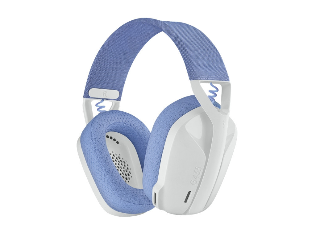 Слушалки Logitech G435 LIGHTSPEED Wireless Gaming Headset - WHITE - EMEA 20349.jpg