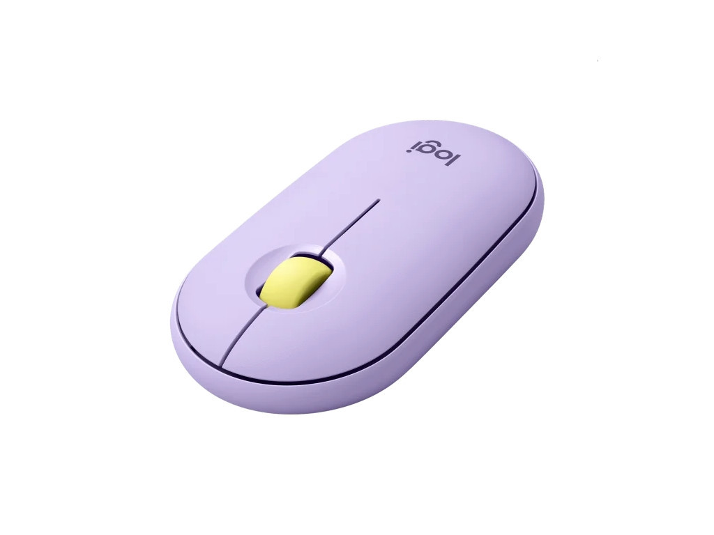 Мишка Logitech Pebble M350 Wireless Mouse - LAVENDER LEMONADE - EMEA-914 22122_1.jpg