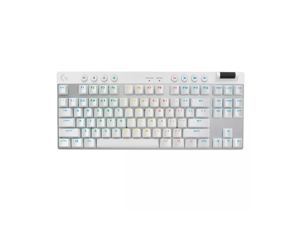 Клавиатура Logitech G PRO X TKL LIGHTSPEED Gaming Keyboard - WHITE - US INT'L - 2.4GHZ/BT - N/A - EMEA28-935 - TACTILE 27367_1.jpg