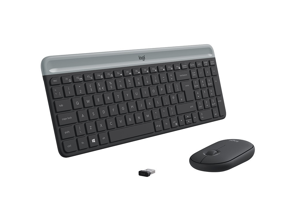 Комплект Logitech Slim Wireless Keyboard and Mouse Combo MK470 - GRAPHITE 4111_11.jpg