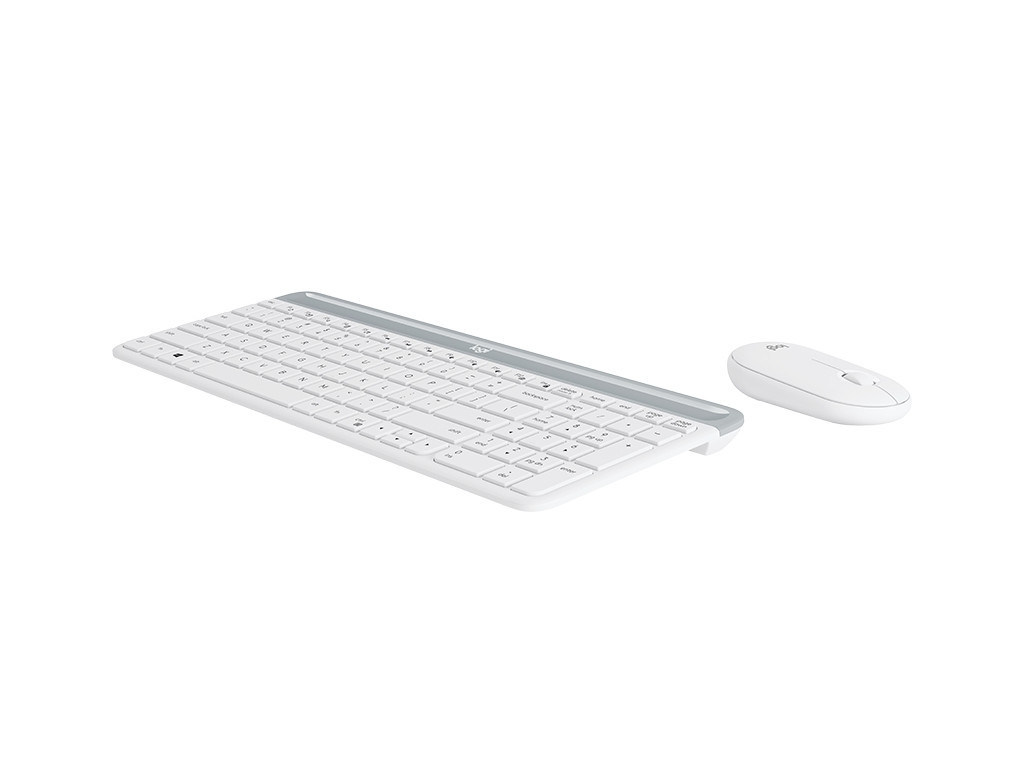 Комплект Logitech Slim Wireless Keyboard and Mouse Combo MK470 - OFFWHITE 4112_1.jpg