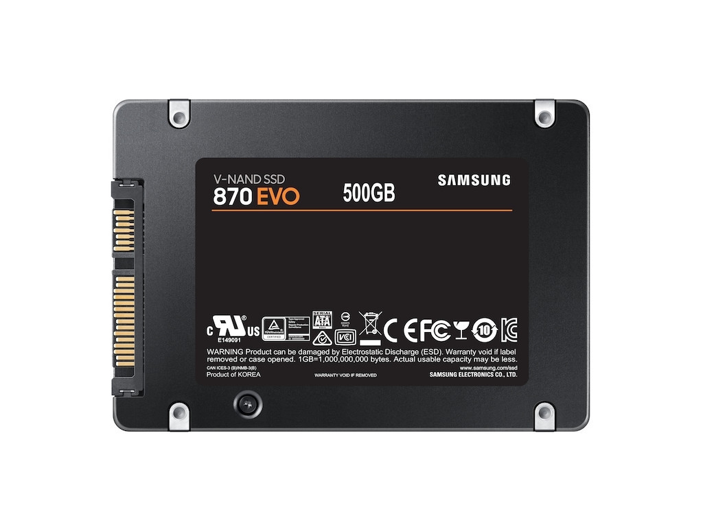 Твърд диск Samsung SSD 870 EVO 500GB Int. 2.5" SATA 15340_10.jpg