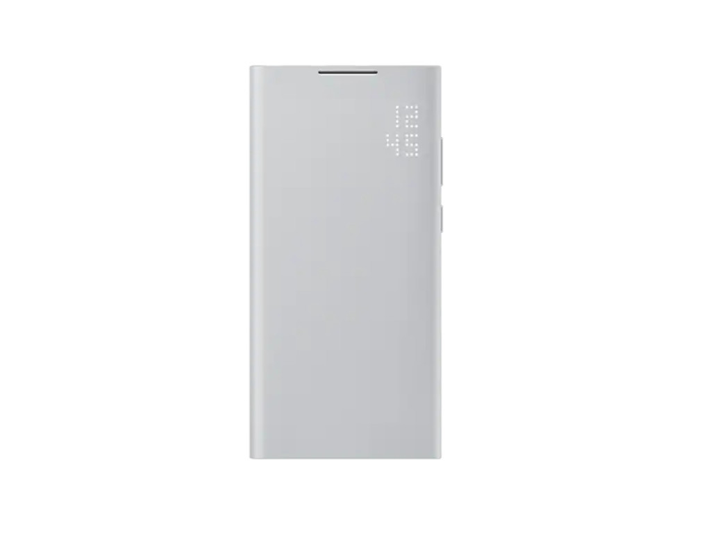 Калъф Samsung S22 Ultra G908 Smart LED View Cover (EE) Light Gray 18642.jpg