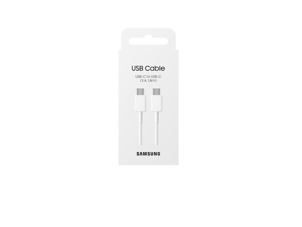 Кабел Samsung Cable  USB-C to USB-C 1.8m (3A) White 20961_11.jpg