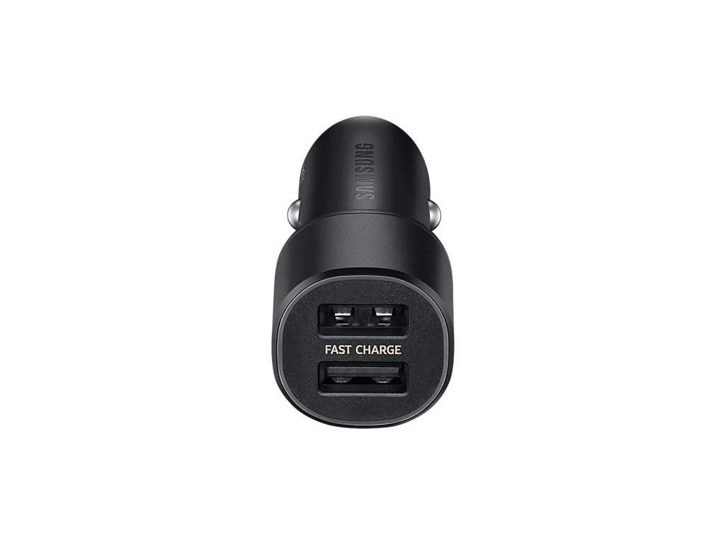 Зарядно устройство Samsung Dual Car Charger (15W) Black 23118.jpg