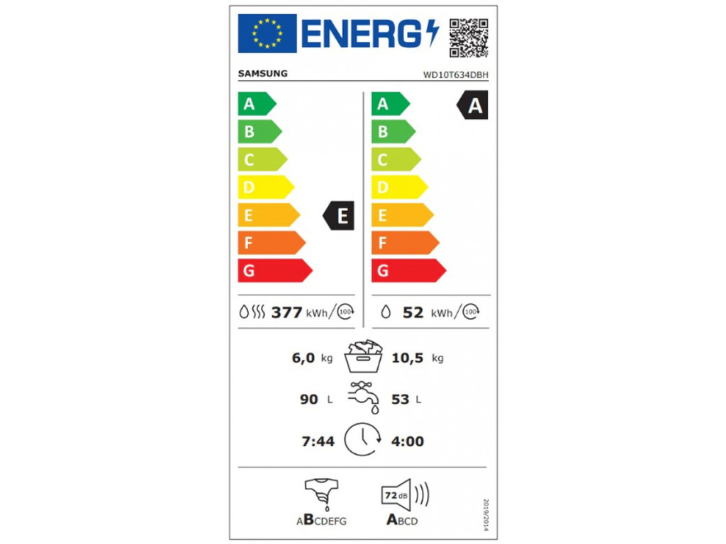 Пералня със сушилня Samsung WD10T634DBH/S7 23560_11.jpg