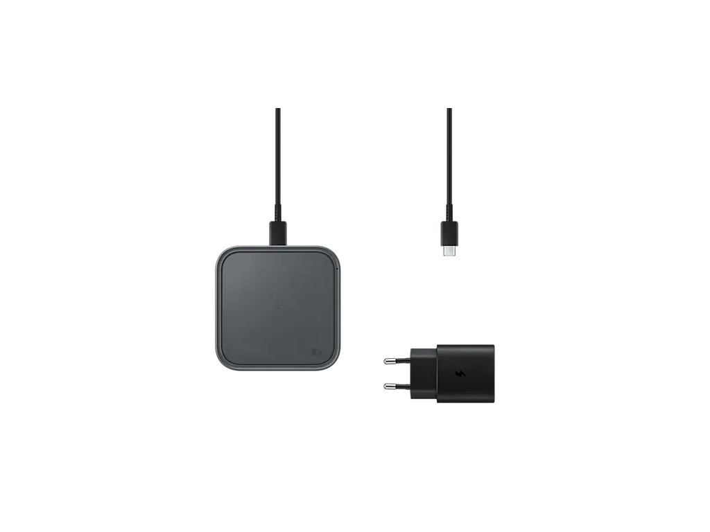 Зарядно устройство Samsung EP-P2400 Wireless Charger Pad (w TA) Dark Gray 25746_6.jpg