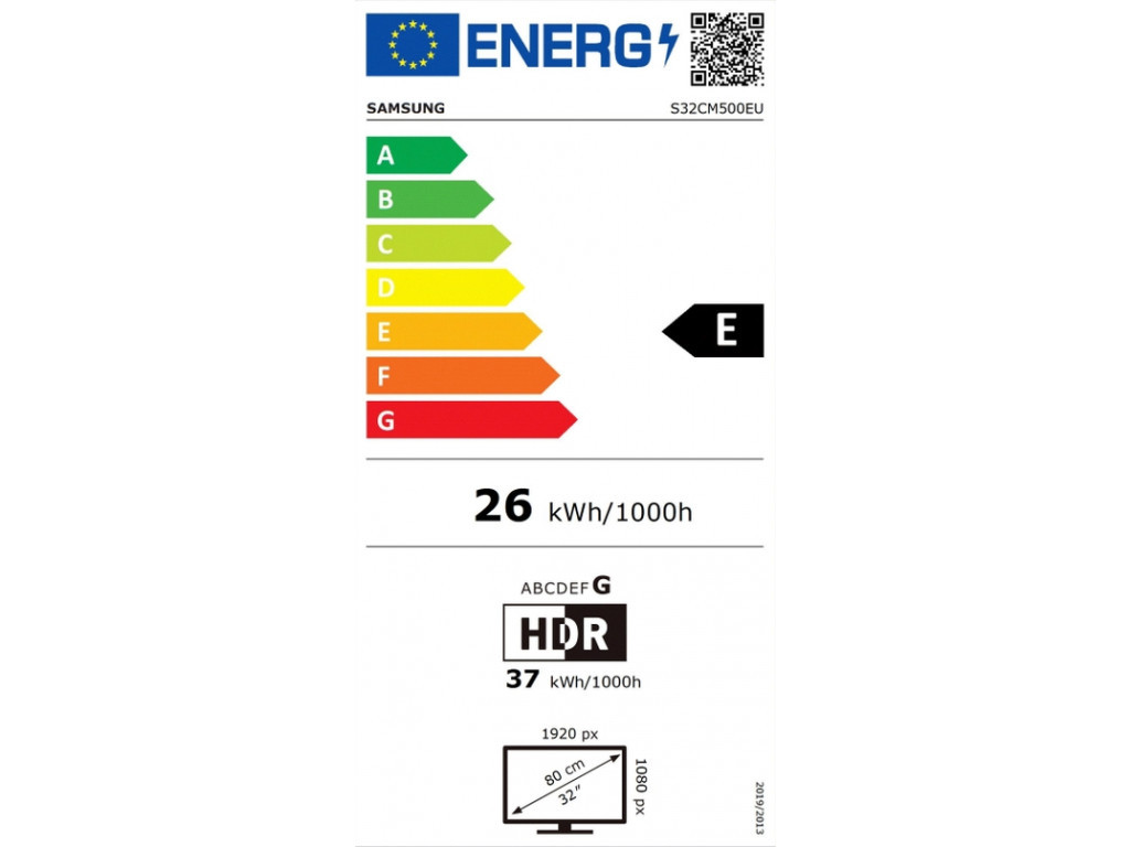 Монитор Samsung 32CM500 32" SMART VA  1920x1080 4ms 60Hz HDMI USB Speakers Black 26029_9.jpg