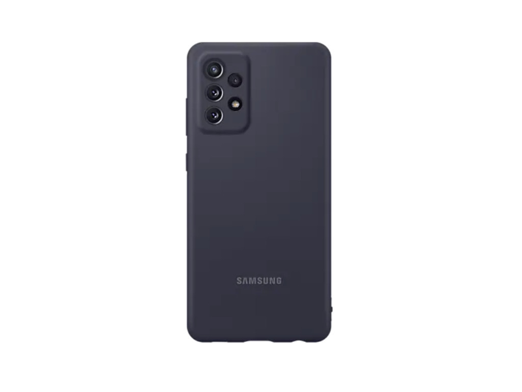 Калъф Samsung A72 Silicone Cover Black 2741.jpg