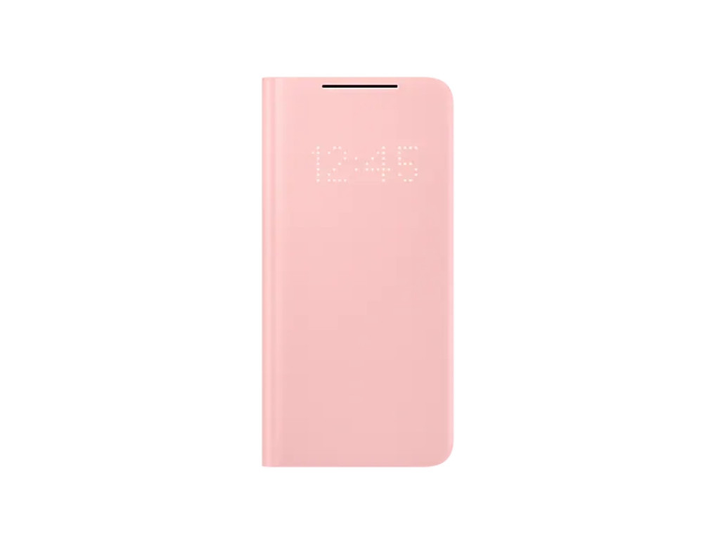 Калъф Samsung S21 Smart LED View Cover Pink 2763.jpg