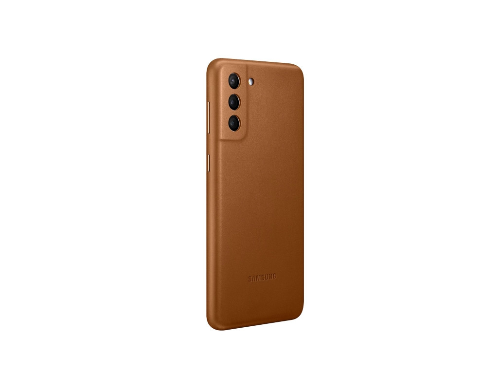 Калъф Samsung S21+ Leather Cover Brown 2777_10.jpg