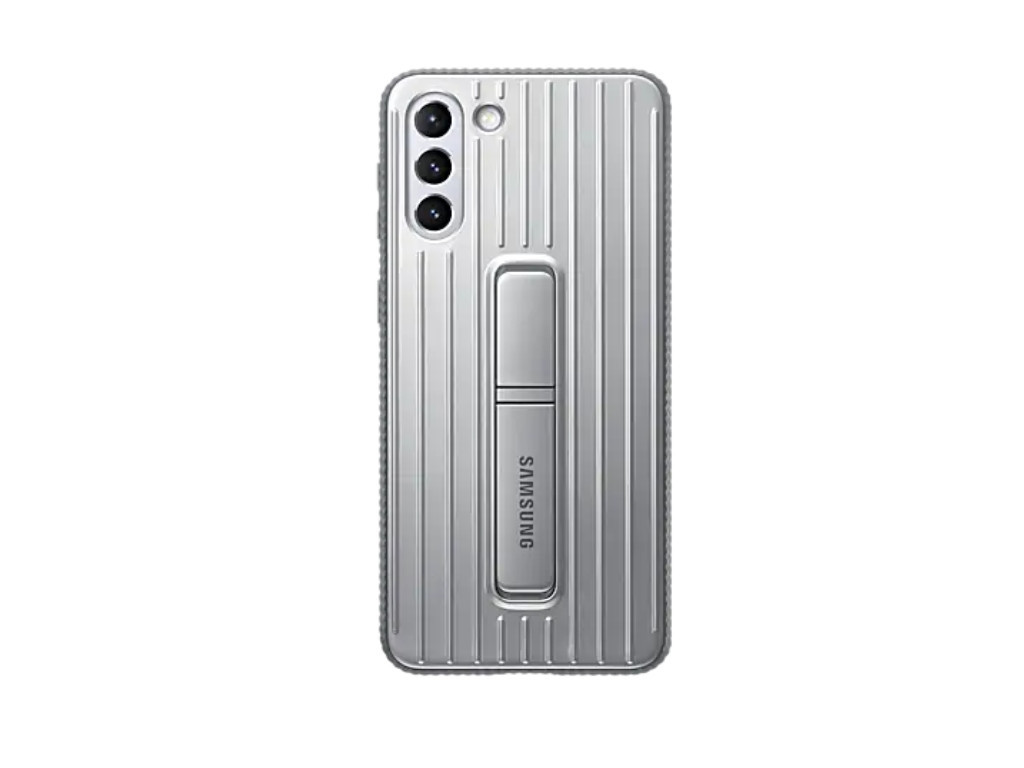 Калъф Samsung S21+ Protective Standing Cover Light Gray 2782.jpg