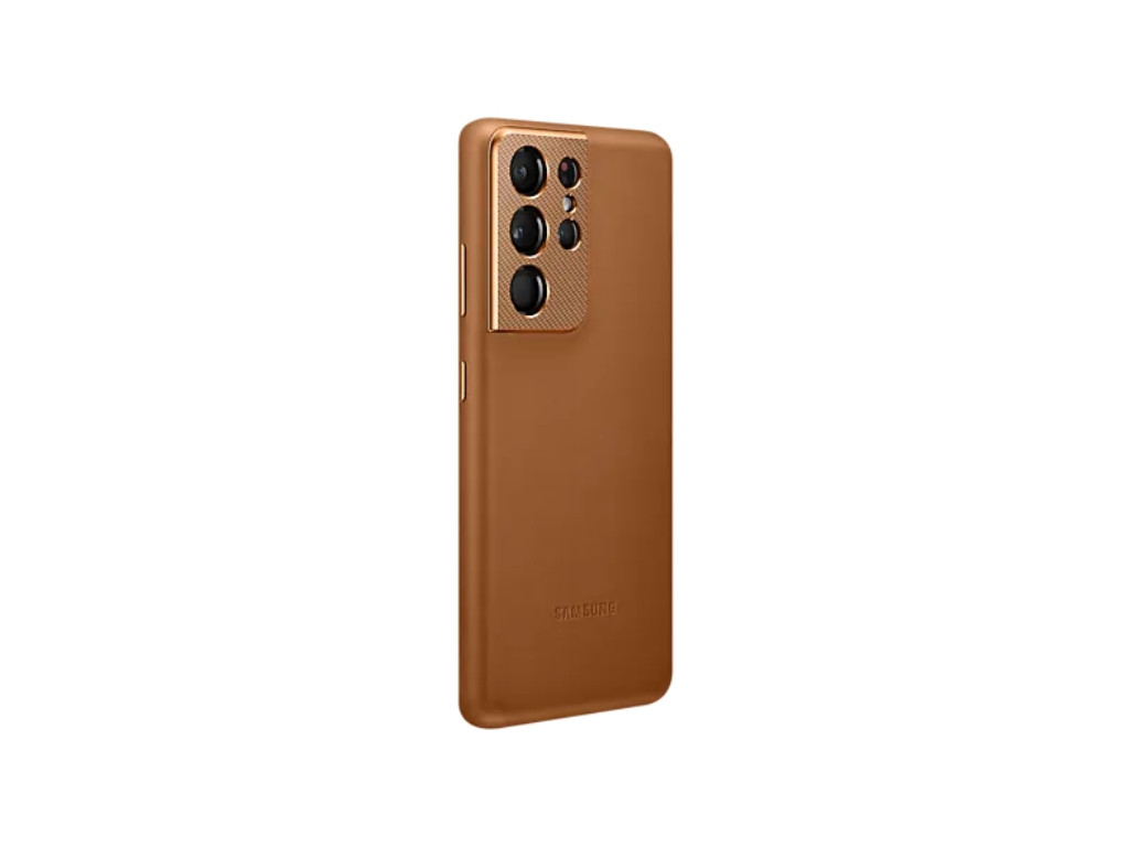 Калъф Samsung S21Ultra Leather Cover Brown 2799_10.jpg