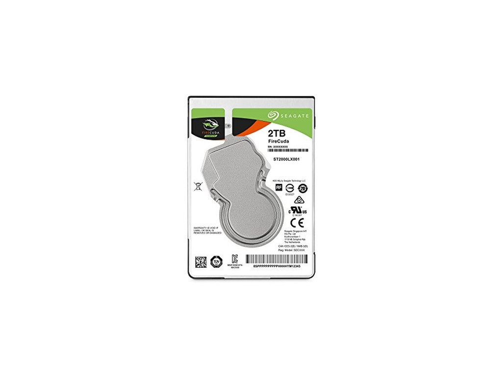 Твърд диск Seagate FireCuda 2TB 5400rpm 128MB SATA3 7mm  HYBRID  2 15465_1.jpg