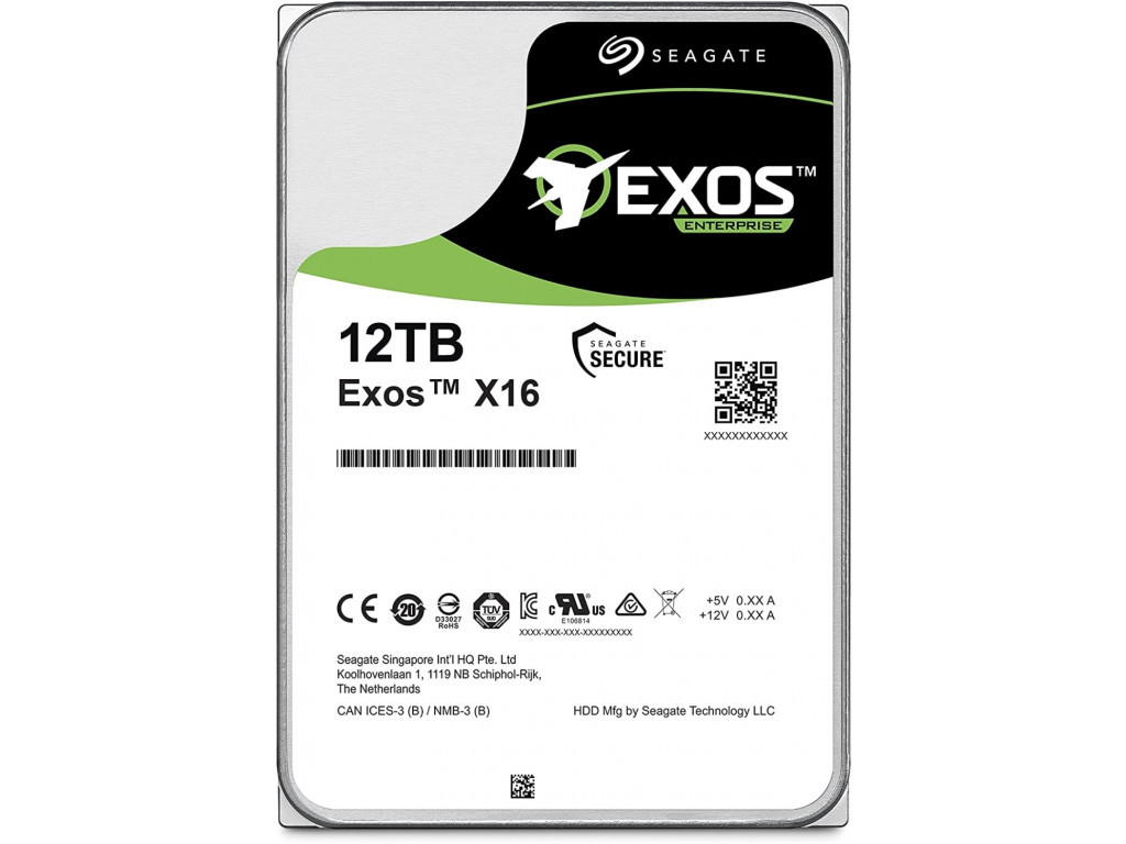 Твърд диск Seagate Exos X16 12TB HDD 7200 RPM 512e/4Kn SATA 6Gb/s 256MB Cache 3.5 15512.jpg