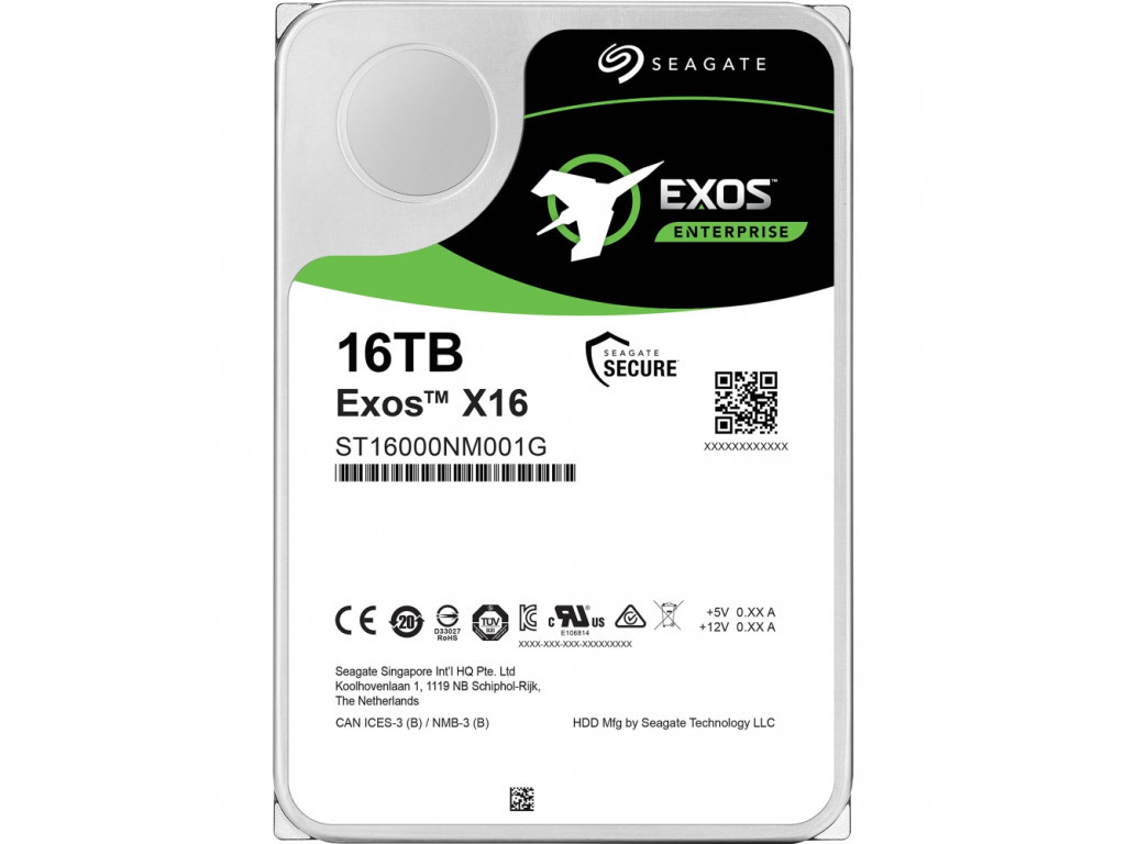 Твърд диск Seagate Exos X16 16TB HDD 7200 RPM 512e/4Kn SATA 6Gb/s 256MB Cache 3.5 15513.jpg