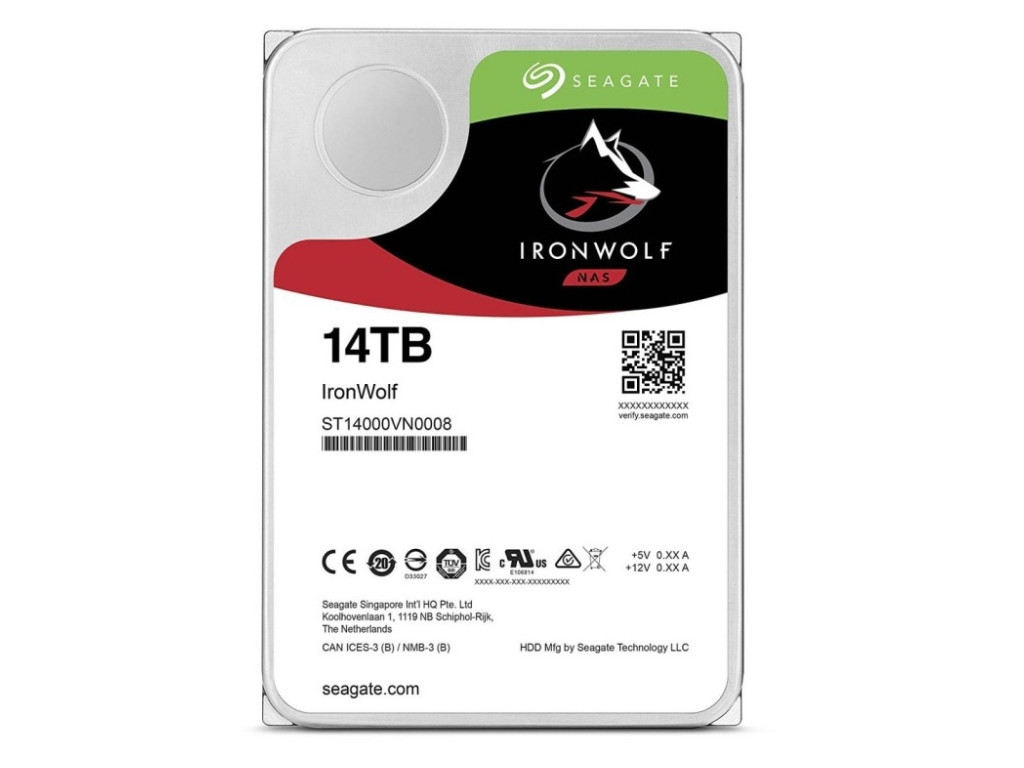 Твърд диск Seagate IronWolf 14TB NAS 7200 256MB Cache SATA 3.5" 15522.jpg