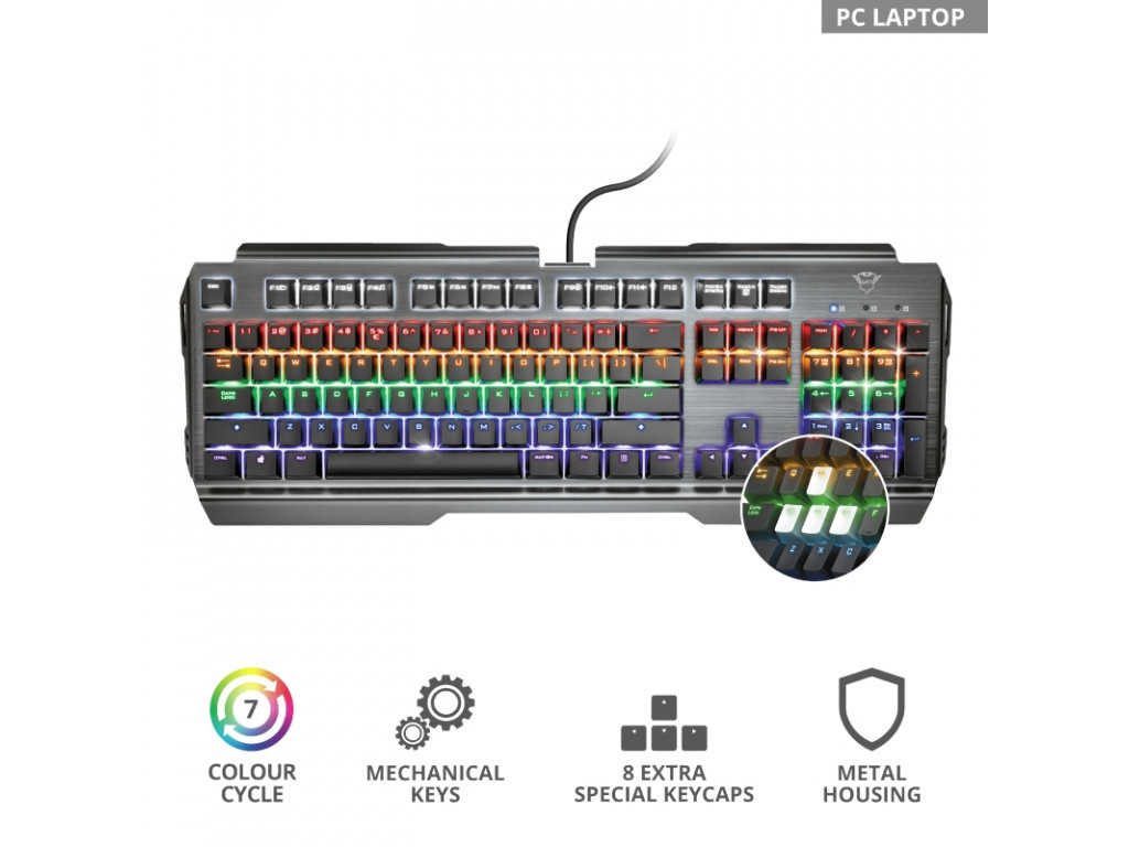 Клавиатура TRUST GXT 877 Scarr Mechanical Keyboard US 16859_16.jpg