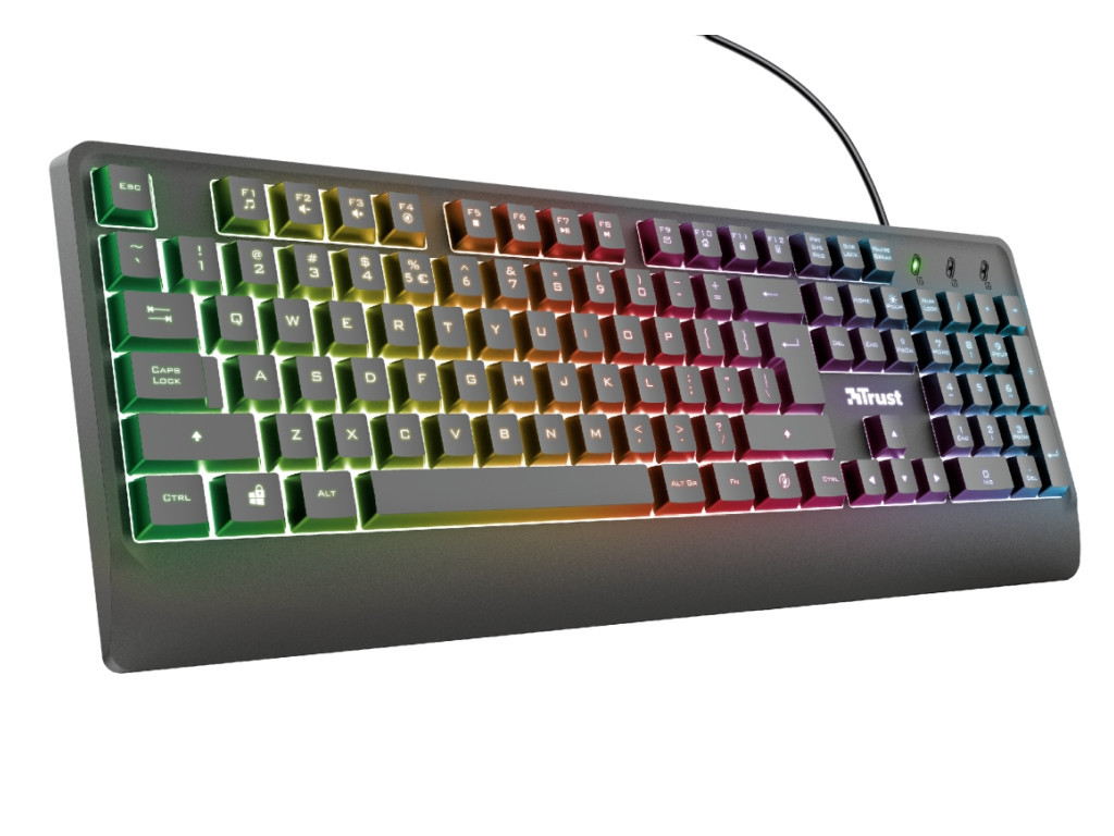 Клавиатура TRUST Ziva Gaming LED Keyboard US 16861_12.jpg