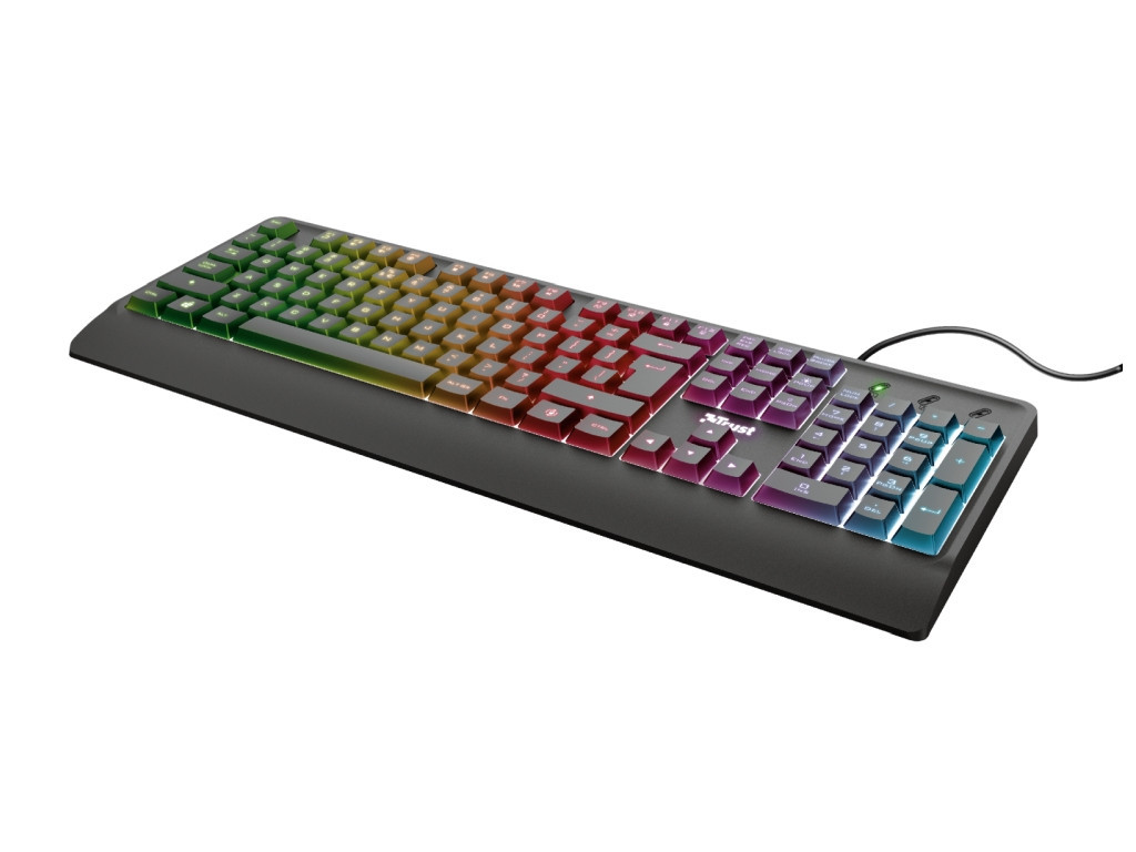 Клавиатура TRUST Ziva Gaming LED Keyboard US 16861_13.jpg