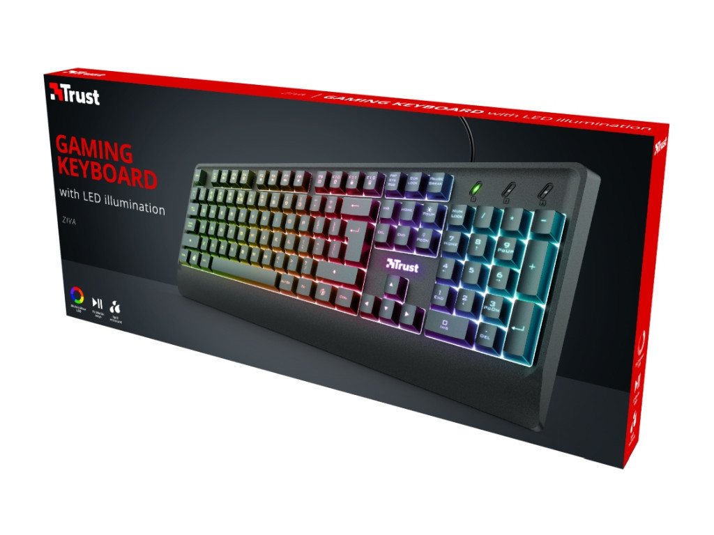 Клавиатура TRUST Ziva Gaming LED Keyboard US 16861_14.jpg