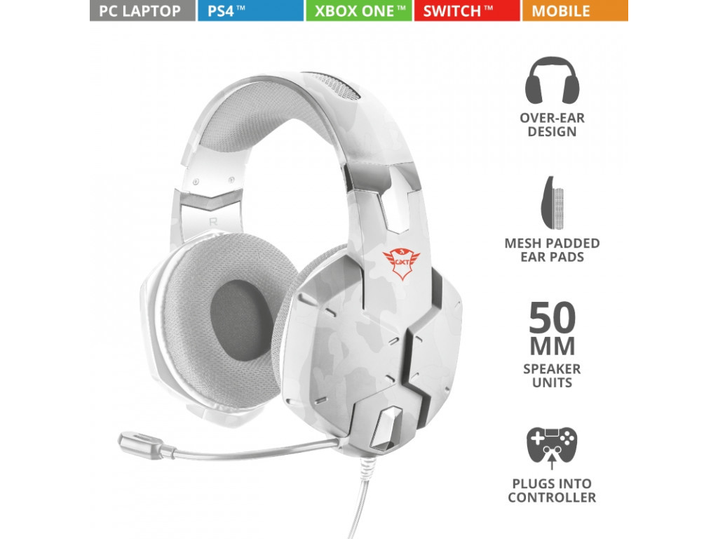 Слушалки TRUST GXT 322W Gaming Headset - white camouflage 16907_16.jpg