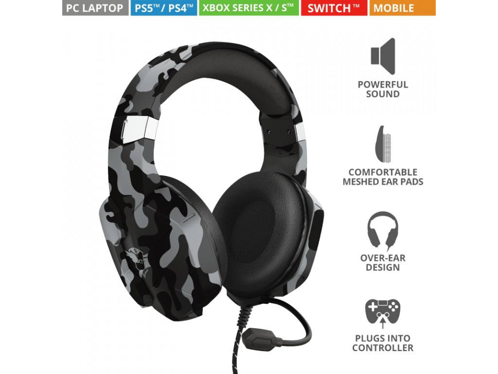 Слушалки TRUST GXT 323K Carus Gaming Headset Black Camo 16910_43.jpg