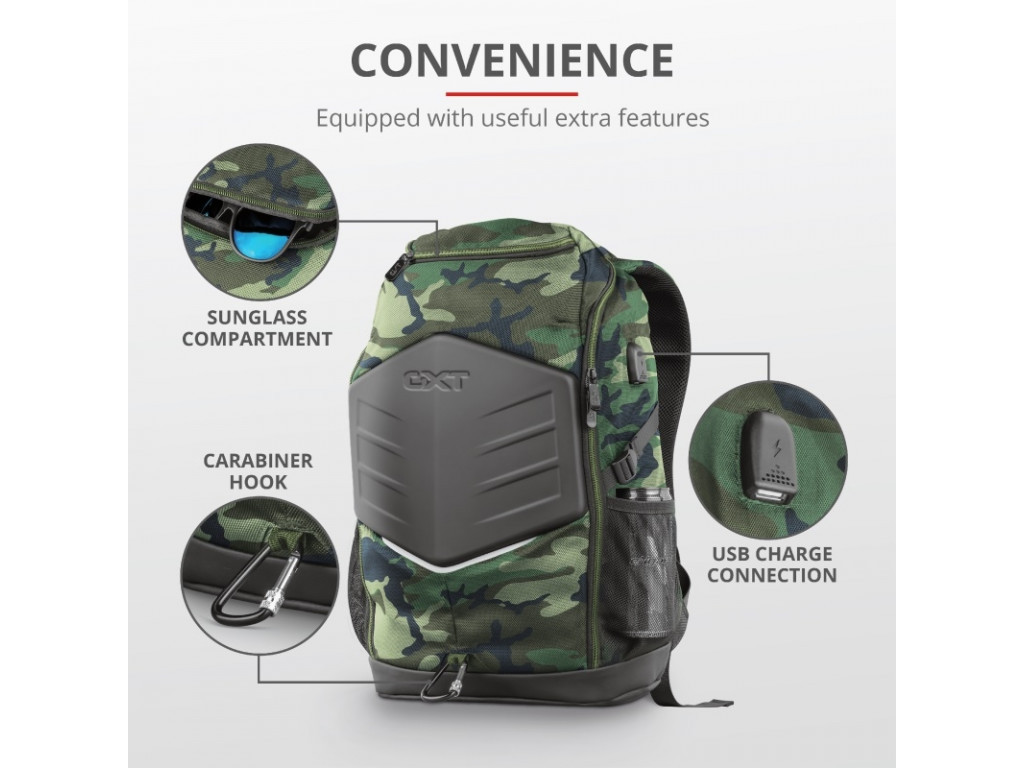 Раница TRUST GXT 1255 Outlaw 15.6" Gaming Backpack - camo 16942_1.jpg