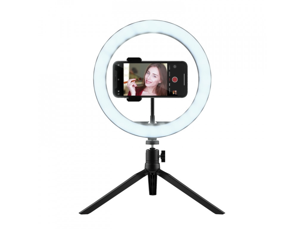 Ринг лампа TRUST Maku Ring Light Vlogging Kit 18645.jpg