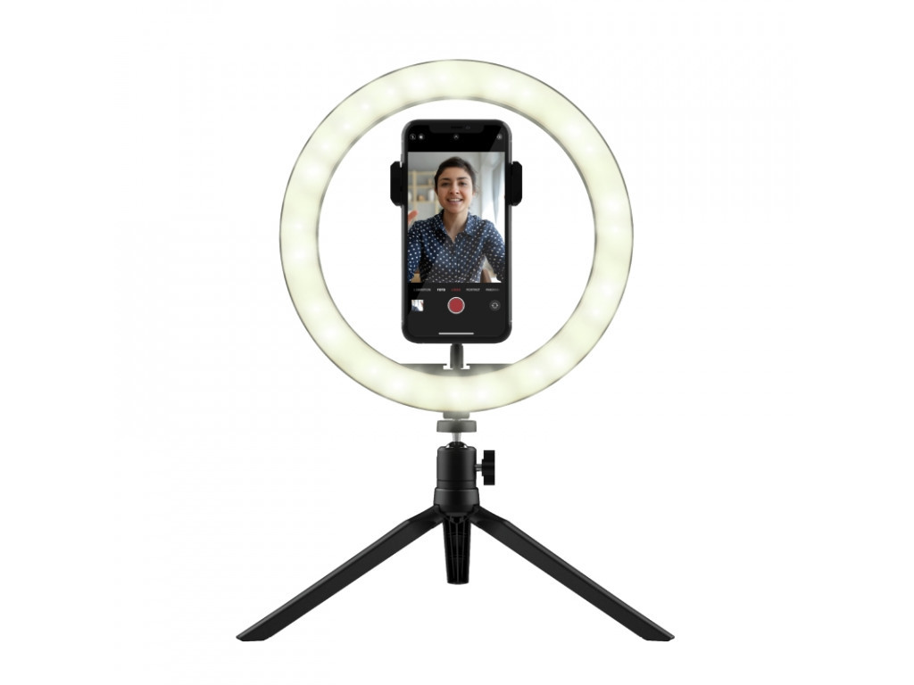 Ринг лампа TRUST Maku Ring Light Vlogging Kit 18645_1.jpg