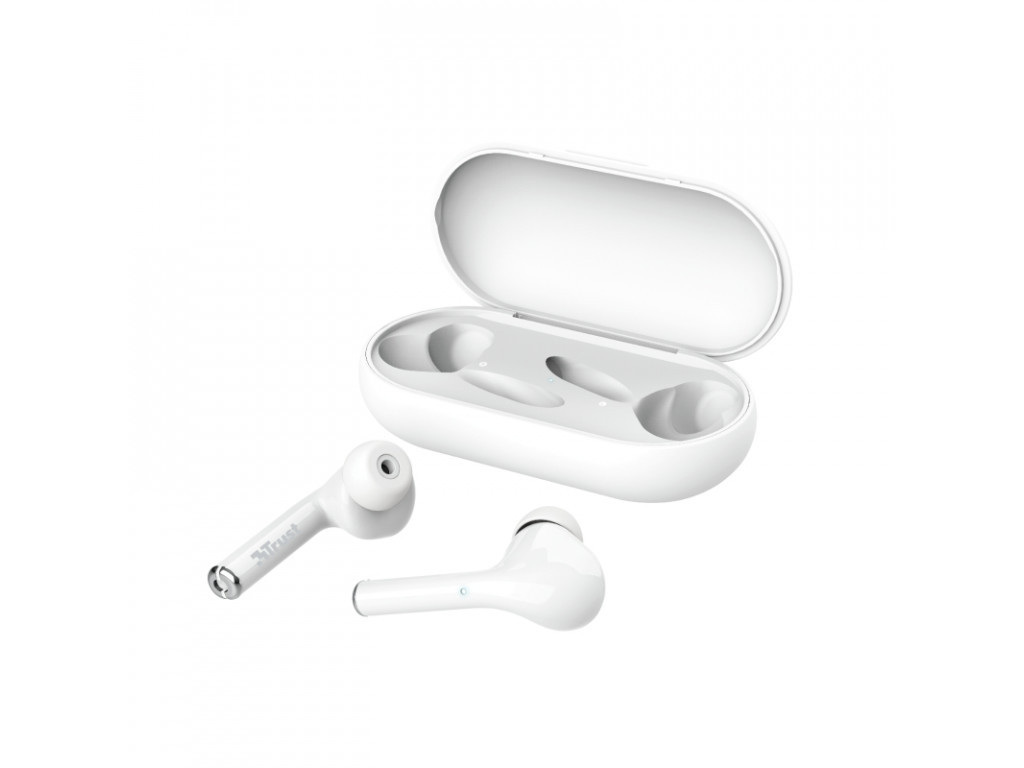 Слушалки TRUST Nika Touch Bluetooth Earphones White 22743_1.jpg