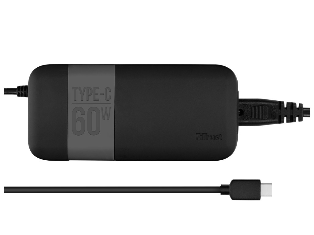 Адаптер TRUST Moda Universal 60W USB-C Charger 2822_1.jpg